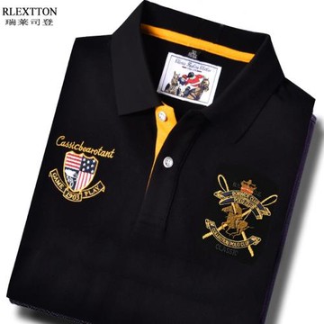 比賽打高爾夫球衣服裝短袖T恤男裝翻領polo衫GOLF透氣上衣體恤夏