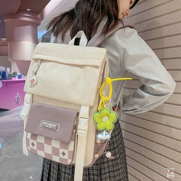 ✨ 卿選好物 ✨書包女韓版日系小清新 ins百搭高中大學生雙肩包大容量初中生揹包
