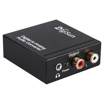 DigiSun 得揚 數位轉類比音訊轉換器  AU263  1台