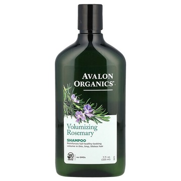 Avalon Organics, 洗髮精，豐盈迷迭香，11 液量盎司（325 毫升）