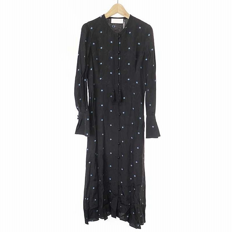 mame kurogouchi マメ クロゴウチ 20SS Pedicel Jacquard Dress 