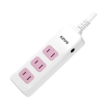 Kinyo 3插延長線 4呎 2PIN CG203-4  1入