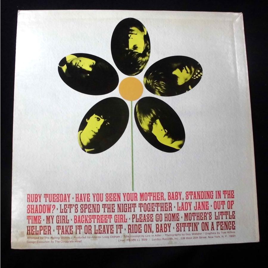 ●US-London RecordsオリジナルStereo,w 1B:1A,EX :EX Copy!! The Rolling Stones   Flowers