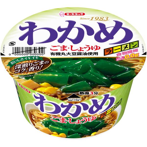  エースコック わかめラーメン しょうゆ 93g×12個セット