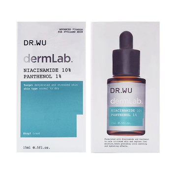 【DR. WU 達爾膚】10%菸鹼醯胺B5舒緩精華 (15ml/瓶)