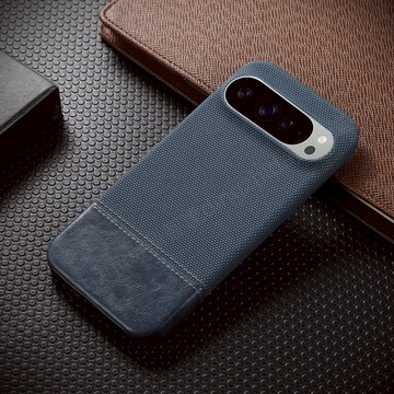 谷歌素皮拼接殼 手機殼 防摔殼 適用於 谷歌 Google Pixel 10 9 8 A Pro XL 保護殼 商務系列
