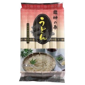 丸津 龍神線烏龍麵  600g  1包