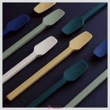 [餐桌和餐桌] 韓國製造矽膠烹飪勺果醬塗抹器