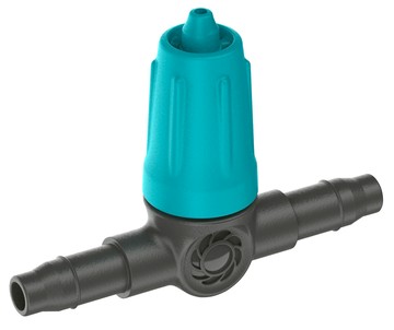 【GARDENA 景觀園藝】微調式滴水頭 (10入)(4.6mm) 13315