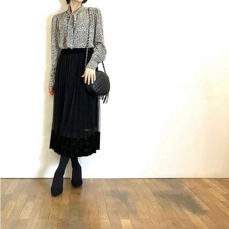 Fly Girl フライガール アニマル柄 プリント ボータイ ブラウス イタリア 服 インポート 国内正規品 通販 Lineポイント最大0 5 Get Lineショッピング