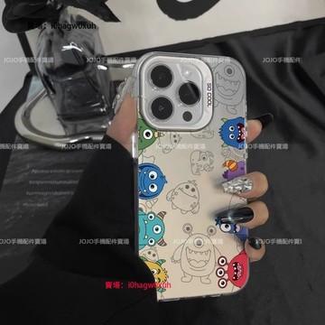 怪獸集結 手機殼 硬殼適用iPhone 15 14 12 13 Pro max i11 i12 i13 i14 保護殼