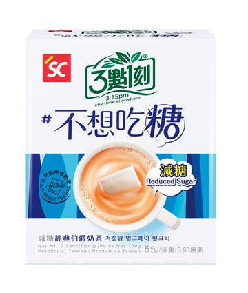【3點1刻】減糖經典伯爵奶茶 5入/盒