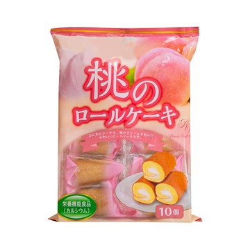 [家速配]山內水蜜桃風味瑞士捲