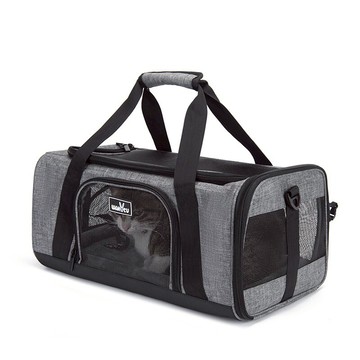 車載寵物包 貓包 寵物提籠 寵物外出包 寵物包外出航空便攜貓咪飛機狗狗絕育背包寵物車載可折疊貓包手提『XY39008』