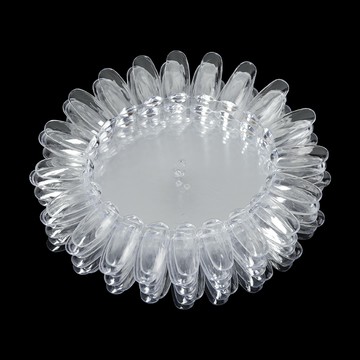 Function-橢圓形20格甲片(自然色、透明色)兩款