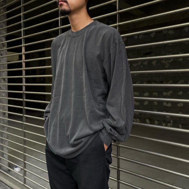 LOS ANGELES APPAREL 6.5oz L/S ピグメント ダイ Tシャツ 1807GD