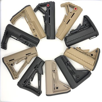 8代9代M4尼龍后托CTR后托MFT陸軍海軍MOE戰術后拖FAB