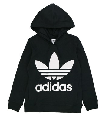 【毒】零碼六折 Adidas originals 三葉草 LOGO 連帽長袖 CE2408黑 CE2409紅【領券折222｜Cube卡+APP下單最高10%回饋】