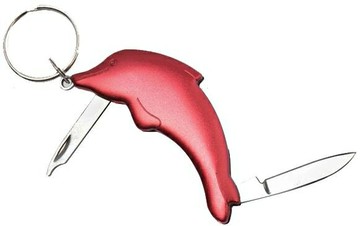 ├登山樂┤Munkees 海豚造型萬用刀 # K2523