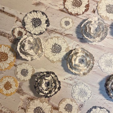 花:像絨毛一樣的