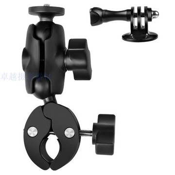 360全景運動相機大力夾摩托車固定支架自行車適用gopro山狗手機夾