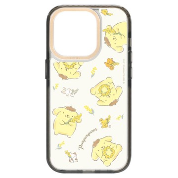 布丁狗 滿版小黃花透黑標準/磁吸版 iPhone 16 15 14 13 Pro Max