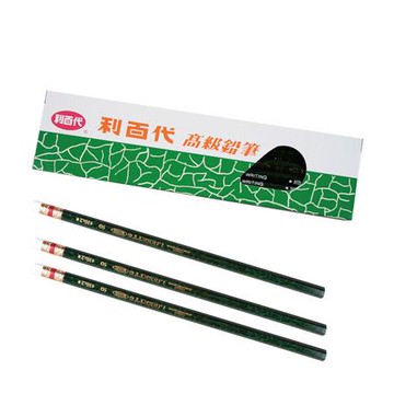 利百代LIBERTY高級六角皮頭鉛筆90/HB/12支/盒