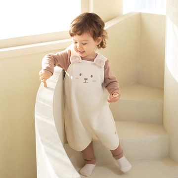 Happy Prince 韓國製 Bao竹纖維透氣涼感嬰兒童防踢背心-奶白 - 6~24m(80~90)