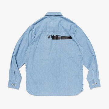 【日貨代購CITY】2024AW WTAPS CB LS COTTON CHAMBRAY 牛仔 丹寧 長袖 襯衫