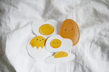 各式各樣的雞蛋 | 大貼紙