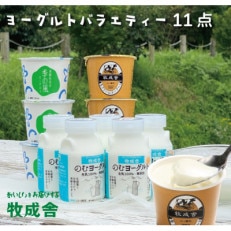 飛騨の牛乳屋・牧成舎のヨーグルトバラエティーセット