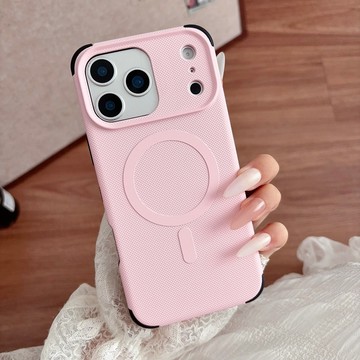 四角防摔 瓷紋 二合一 手機殼 保護殼 適用 蘋果 iPhone 17 16 15 14 Pro Max 支持無線充電