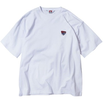 BEN DAVIS BDZ6-0006-02 CAR EMBRO TEE 短T (白色)