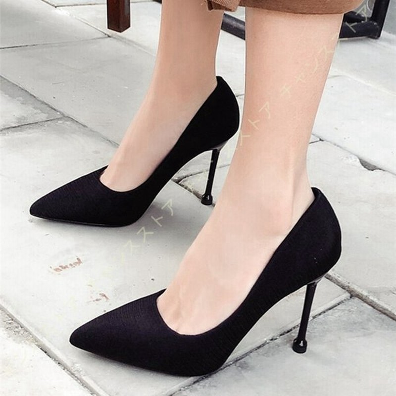 パンプス 痛くない 脱げない ハイヒール 黒 パンプス 結婚式 パーティ 靴 レディース ポインテッドトゥ ヒール 10cm カジュアル クッション性 柔らかい 通販 Lineポイント最大get Lineショッピング