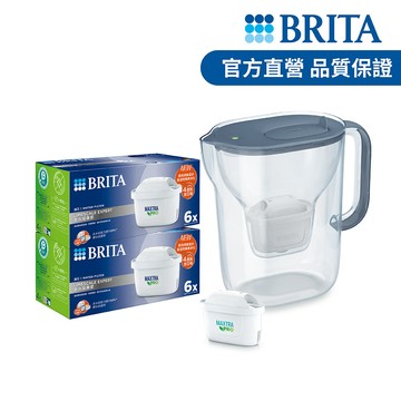 【德國BRITA官方】Style Essential 新升級純淨濾水壺13芯超值組
