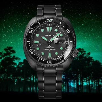 SEIKO 精工 PROSPEX 夜視鏡 200米潛水機械錶-45mm SRPK43K1/4R36-06Z0SD