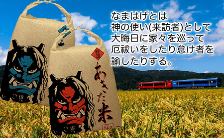 定期便 令和5年産 あきたこまち 精米 10kg（5kg×2袋）6ヶ月連続発送（合計 60kg）秋田県 男鹿市