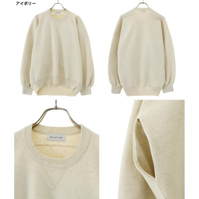 BALLAST ARK / バラストアーク ： SWEAT KNIT / 全3色 ： BA05-K001