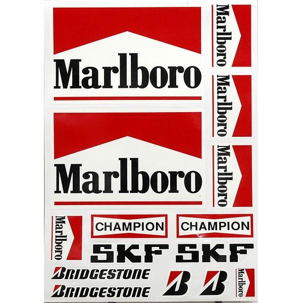 スポンサーステッカーセット(Marlboro他) 8336 LINEショッピング