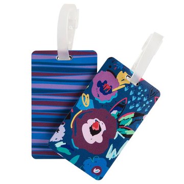 [TRAVELON]行李掛牌2入(花藝)