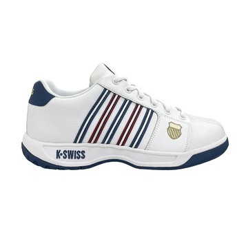 經典運動鞋 EADALL  女鞋 白藍紅色 91353-173-M