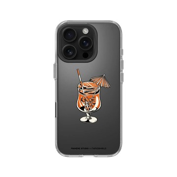 iPhone 16 Pro Clear Case（相機按鈕） 透明 - Paiheme Studio - 調酒加厚