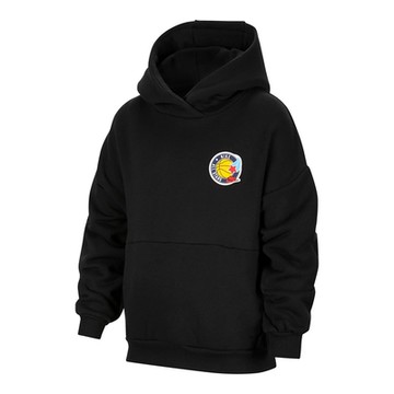 Nike ICN FLC Po HD ALLSTR GCEL 大童 黑色 長袖上衣 帽T HV1747-010