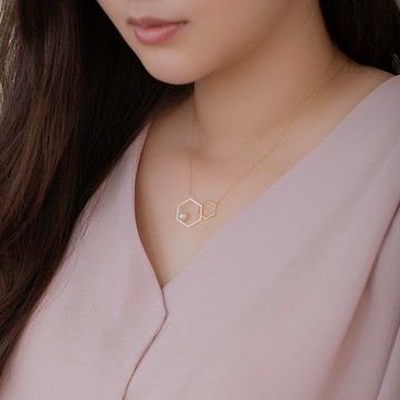 糸 - 扣環珍珠項鍊