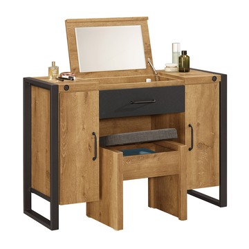 布朗克斯3.5尺掀鏡化妝台