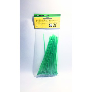 舍樂力 紮線帶-綠色 50入 2.5*150mm（S59-052E)