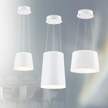 白色簡約造型吊燈 01-23031、23032、23033