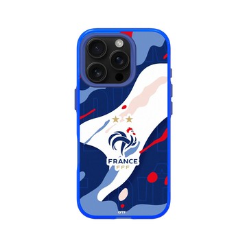 iPhone 16 Pro Clear 激光藍 - FFF - Logo - Camo