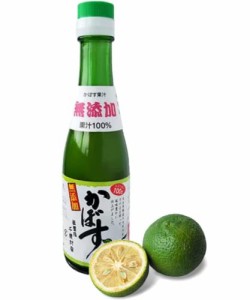 大分千歳村農産加工 無添加かぼす果汁 200ml 大分産 果汁100%