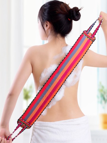 洗澡搓背搓澡神器后背搓澡巾強力不求人長條男士女士專用品擦背拉